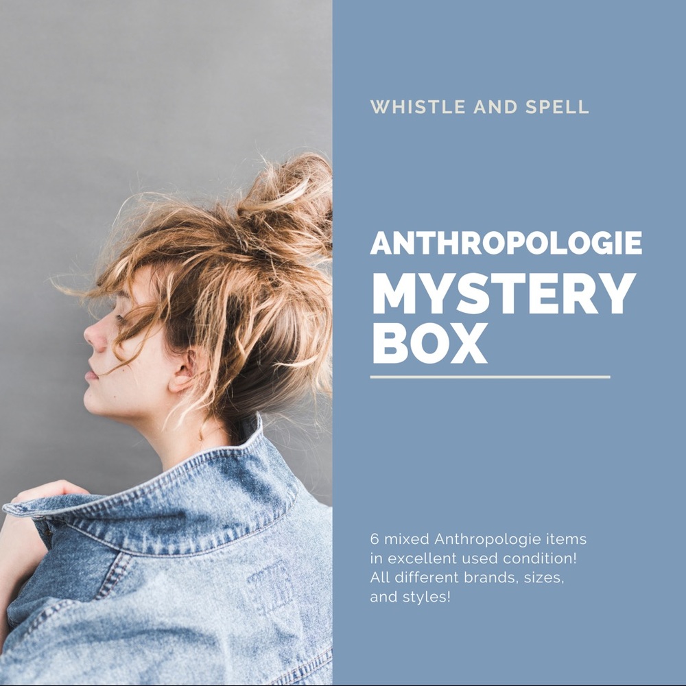 6 piece Anthro mystery box